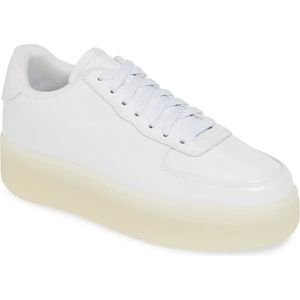 NWOT WHITE JEFFERY CAMPBELL SNEAKERS